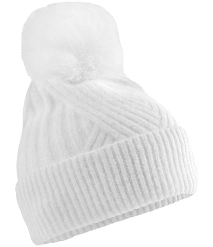 Beechfield Beechfield Snow Luxe Beanie White