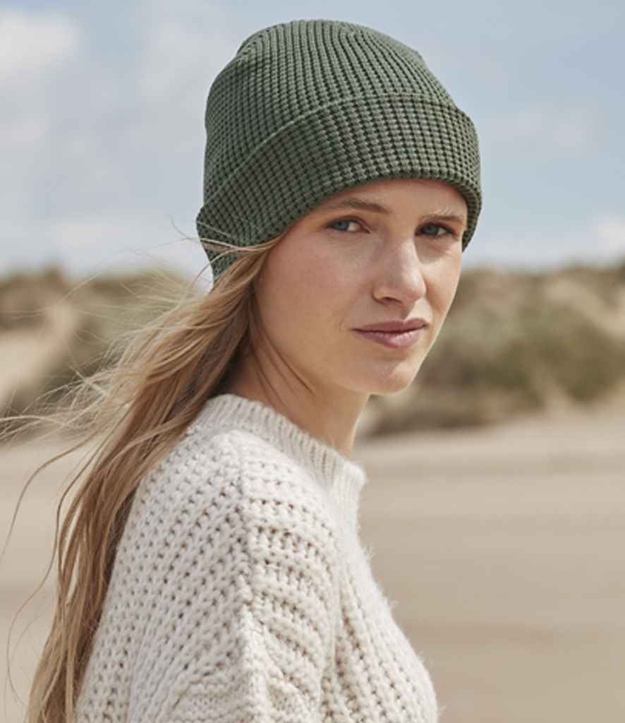 Beechfield Beechfield Organic Cotton Waffle Beanie