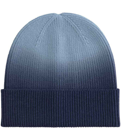 Beechfield Dip Dye Beanie in Navy Dip Dye