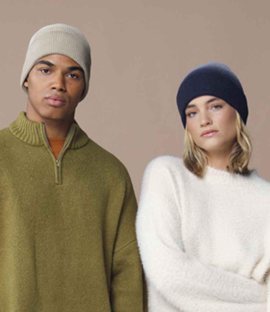 Beechfield Beechfield Dip Dye Beanie Navy Dip Dye