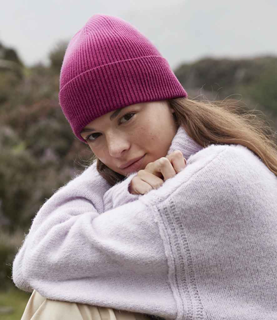 Beechfield Beechfield Dip Dye Beanie Pink Dip Dye