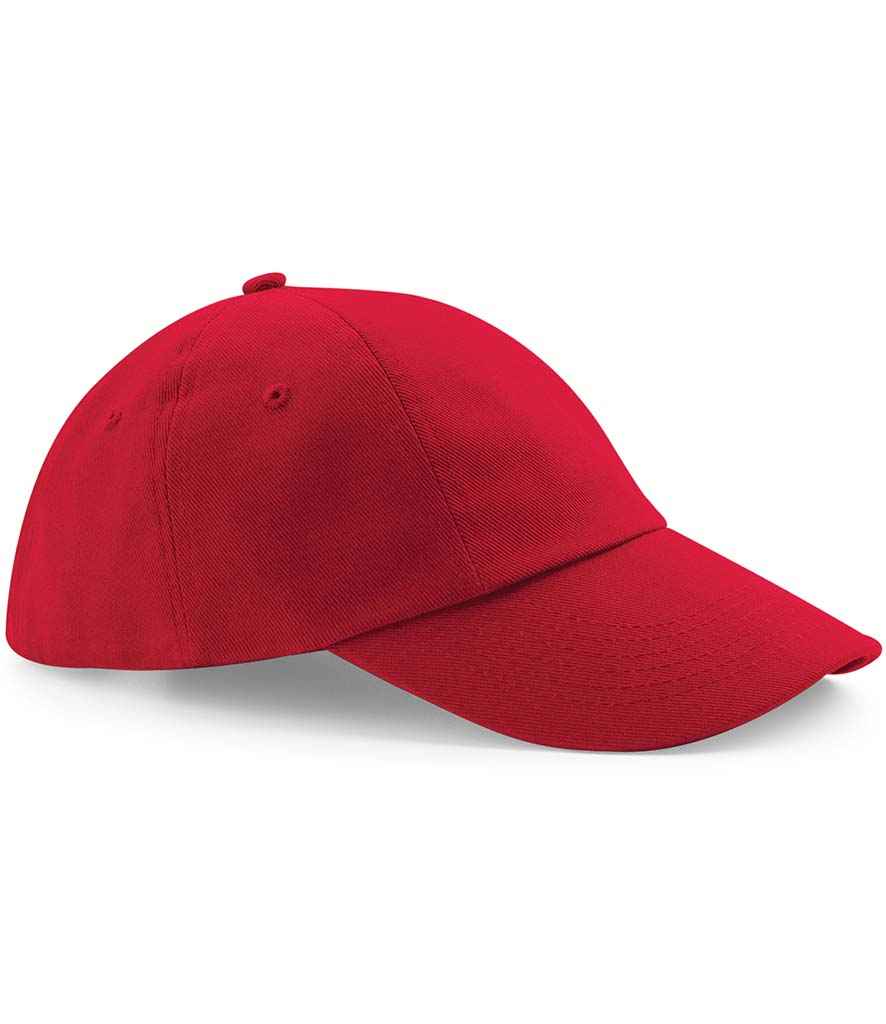 Beechfield Beechfield Low Profile Heavy Cotton Drill Cap Classic Red