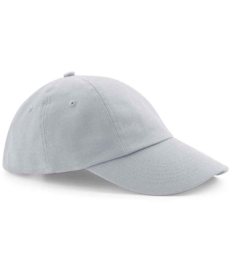 Beechfield Beechfield Low Profile Heavy Cotton Drill Cap Light Grey