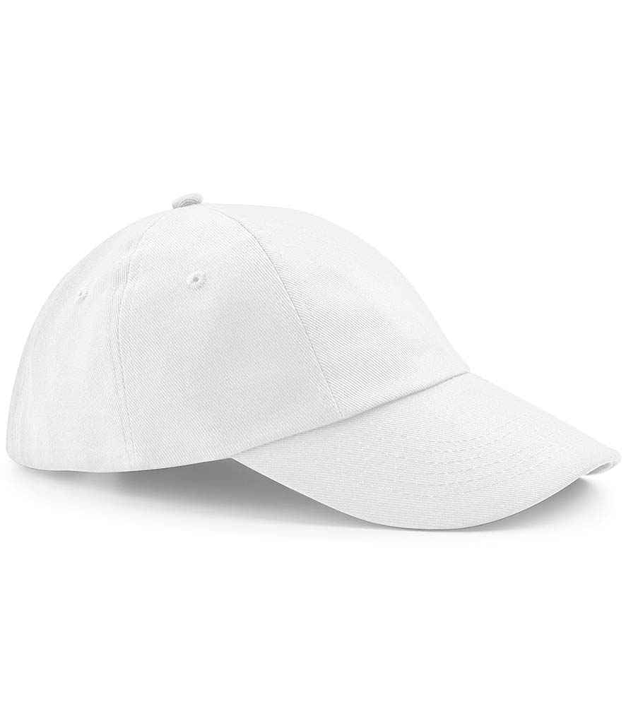 Beechfield Beechfield Low Profile Heavy Cotton Drill Cap White