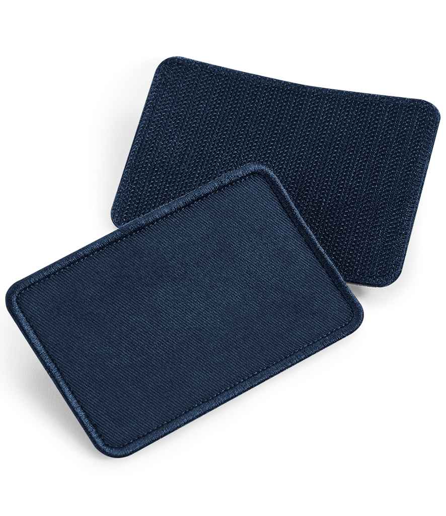 Beechfield Removable Cotton Patch in French Navy