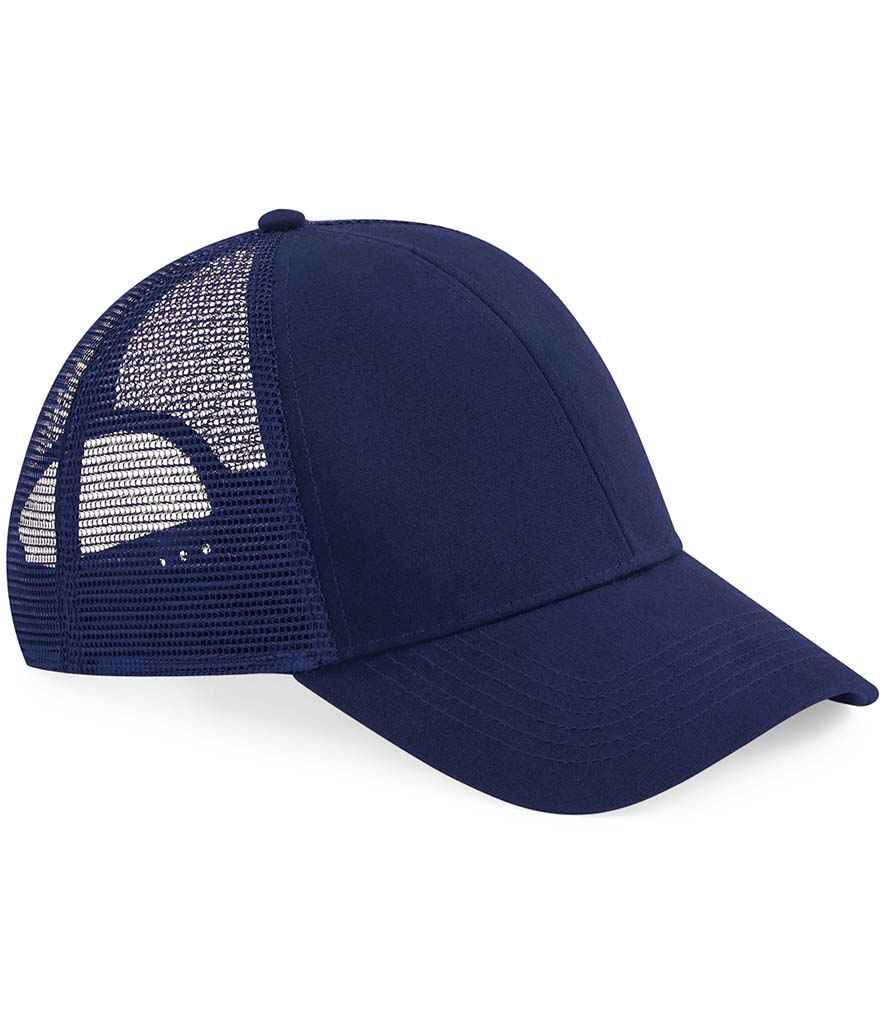 Beechfield Beechfield Organic Cotton Trucker Cap Oxford Navy