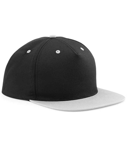 Beechfield Beechfield 5 Panel Contrast Snapback Black/Grey