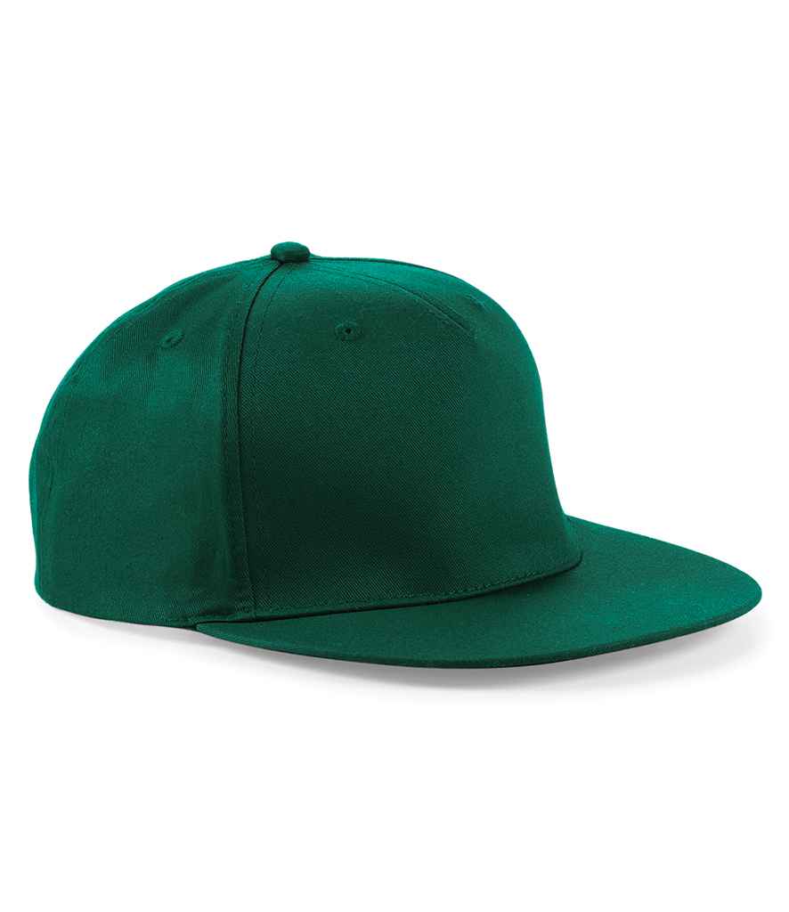 Beechfield Beechfield 5 Panel Snapback Rapper Cap Bottle Green