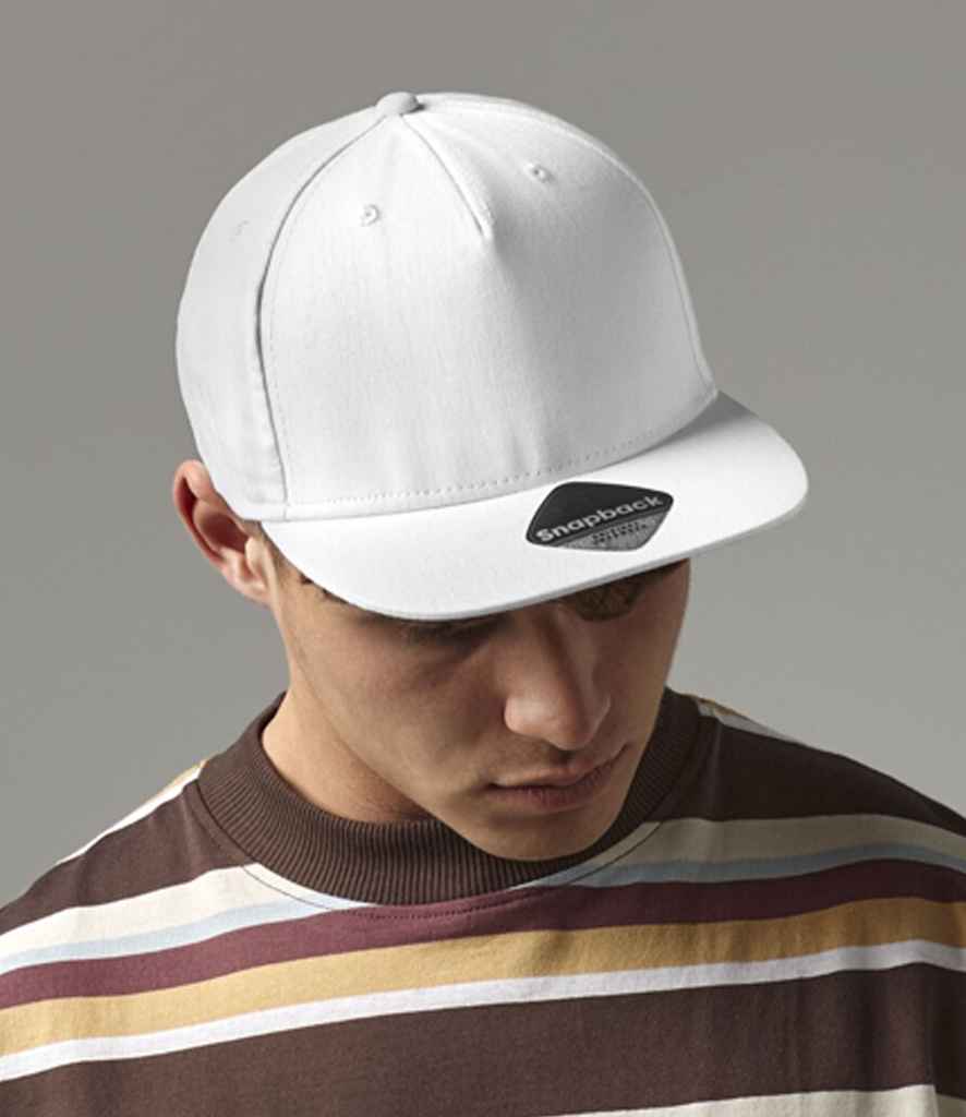 Beechfield Beechfield 5 Panel Snapback Rapper Cap