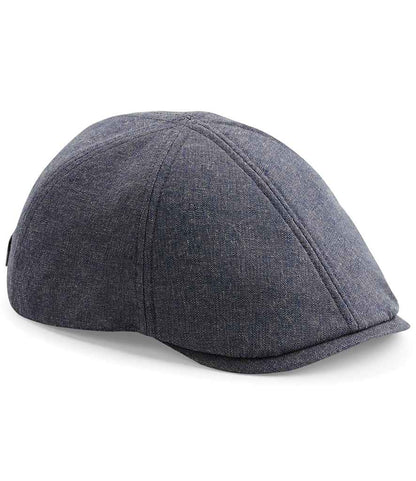 Beechfield Summer Gatsby Cap in Blue Linen