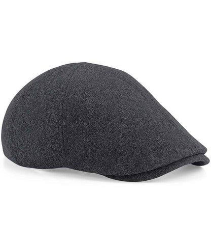 Beechfield Melton Wool Ivy Cap in Charcoal Marl