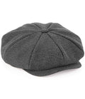 Charcoal Herringbone