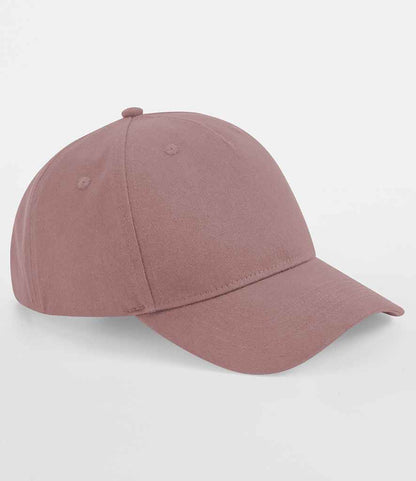 Beechfield Beechfield Organic Cotton 5 Panel Cap Rose
