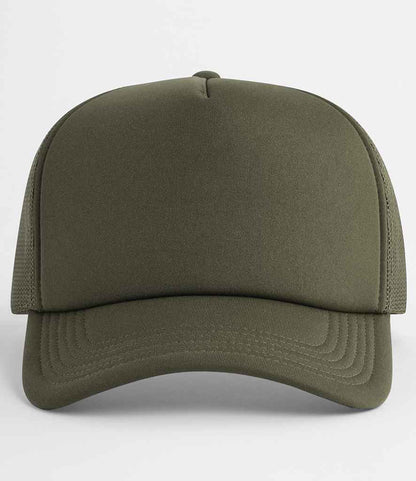 Beechfield Beechfield Classic Foam Trucker Cap Olive Green