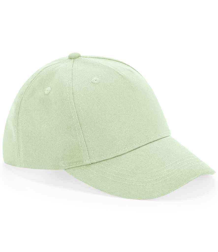 Beechfield Kids Organic Cotton 5 Panel Cap in Pistachio