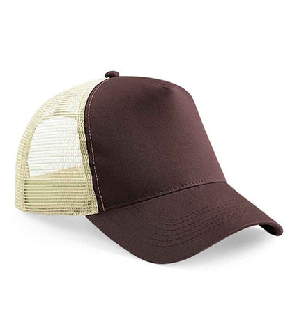 Beechfield Beechfield Snapback Trucker Cap Chocolate/Caramel