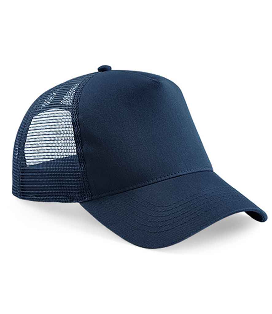 Beechfield Beechfield Snapback Trucker Cap French Navy/French Navy