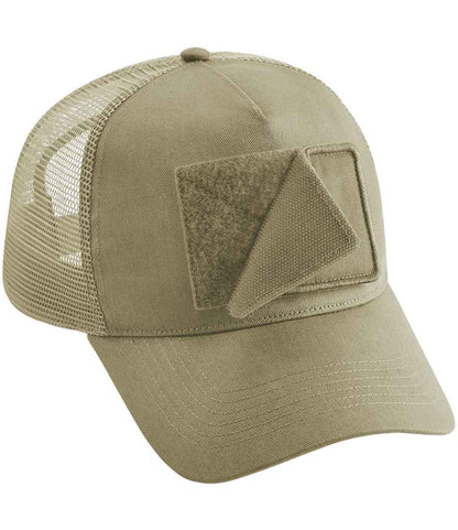 Beechfield Beechfield Patch Snapback Trucker Cap Desert Sand