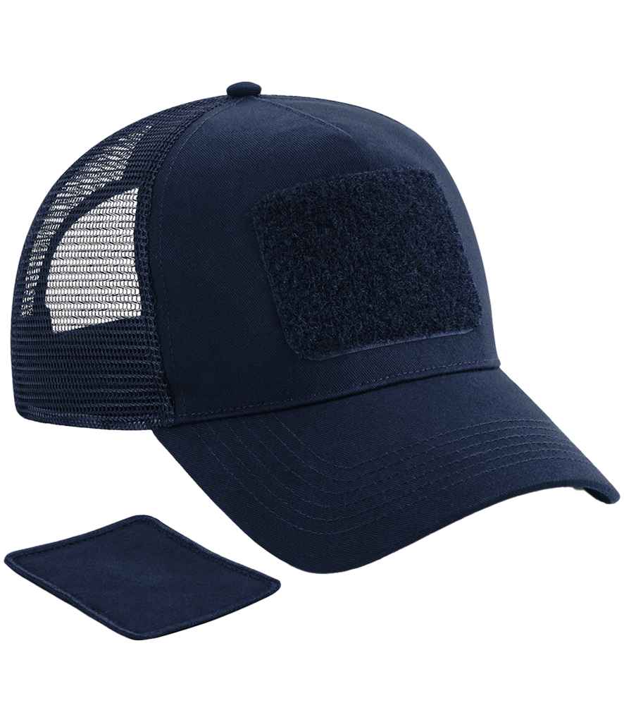 Beechfield Beechfield Patch Snapback Trucker Cap French Navy