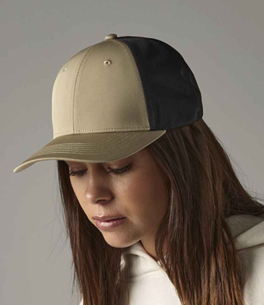 Beechfield Beechfield Technical Mesh Trucker Cap Desert Sand/Black