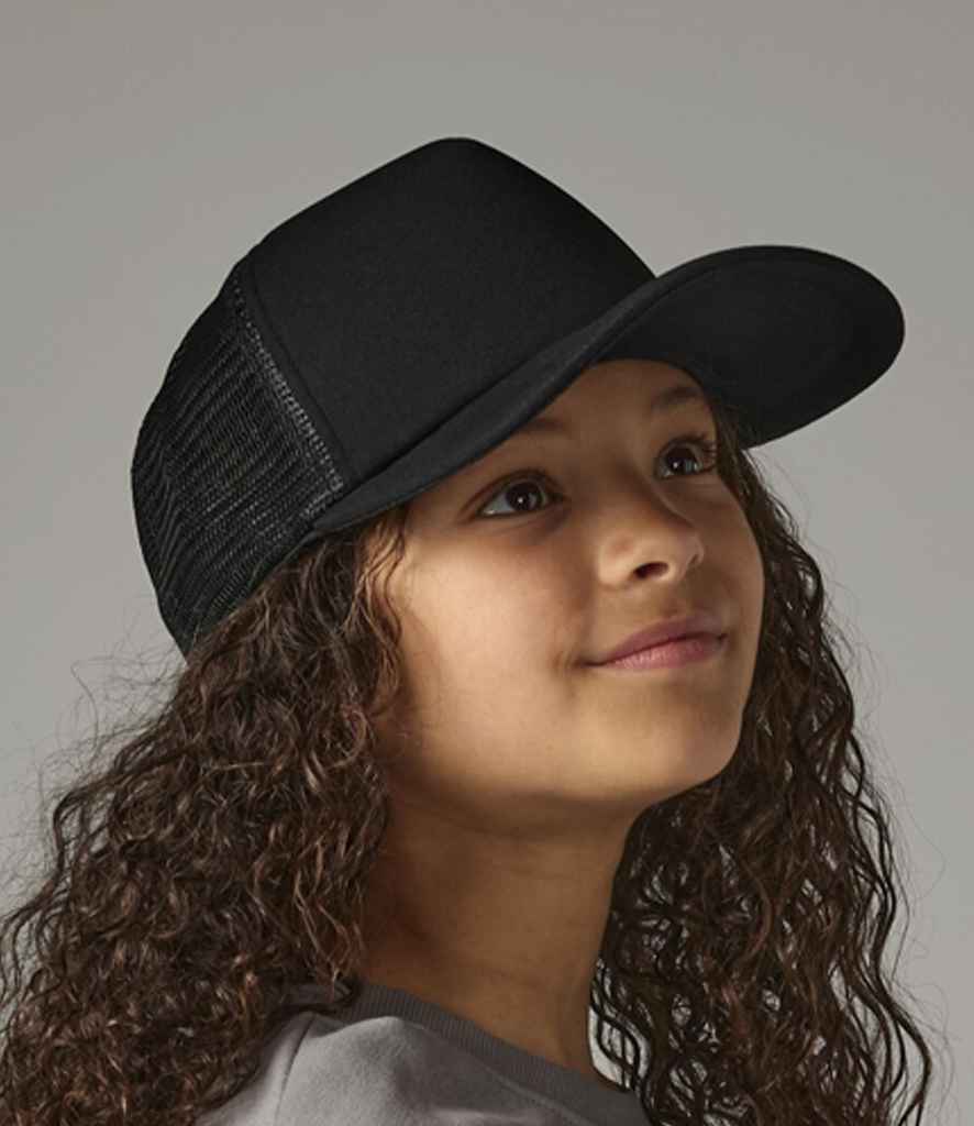 Beechfield Beechfield Kids Vintage Snapback Trucker Cap