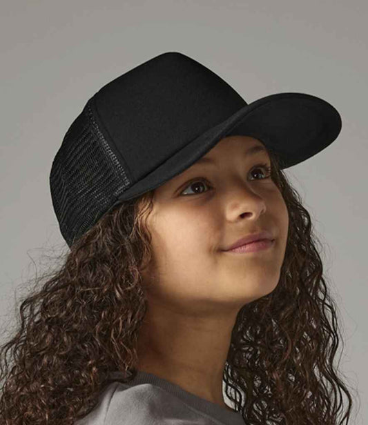 Beechfield Beechfield Kids Vintage Snapback Trucker Cap