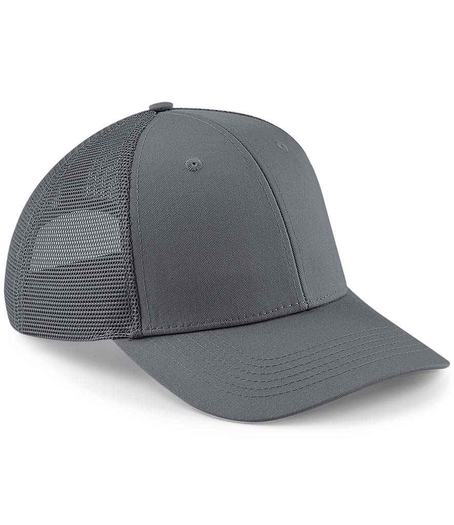 Beechfield Beechfield Urbanwear Trucker Cap Graphite Grey
