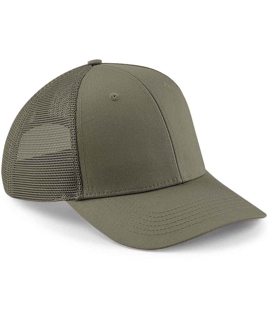 Beechfield Beechfield Urbanwear Trucker Cap Olive Green