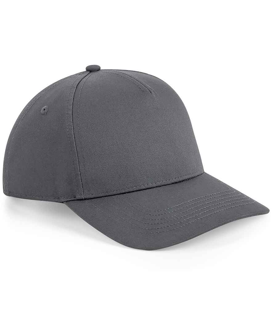 Beechfield Urbanwear 5 Panel Snapback Cap in Graphite Grey