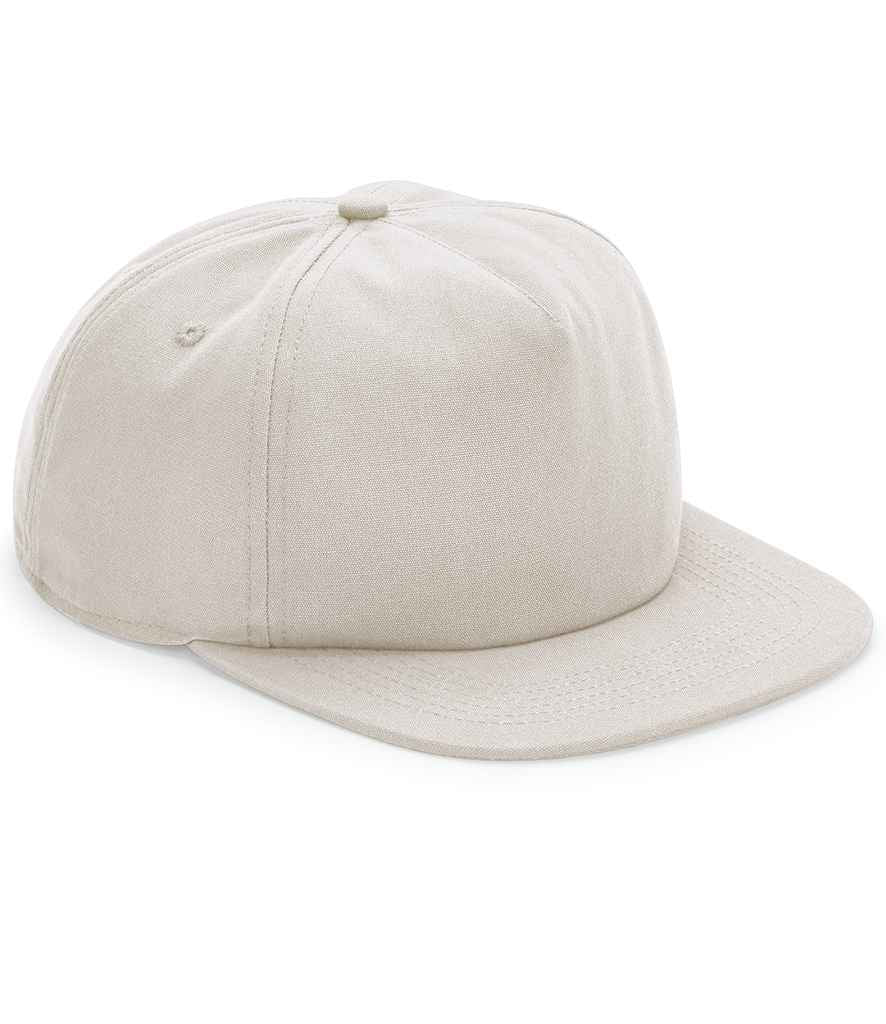 Beechfield Beechfield Organic Cotton Unstructured 5 Panel Cap Sand
