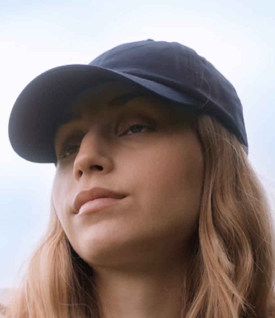 Beechfield Beechfield Organic Cotton 6 Panel Dad Cap Navy