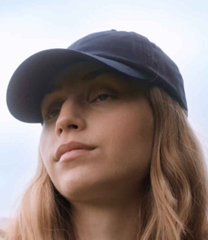 Beechfield Beechfield Organic Cotton 6 Panel Dad Cap Navy