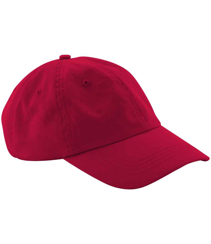 Beechfield Beechfield Low Profile 6 Panel Dad Cap Classic Red