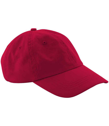 Beechfield Beechfield Low Profile 6 Panel Dad Cap Classic Red
