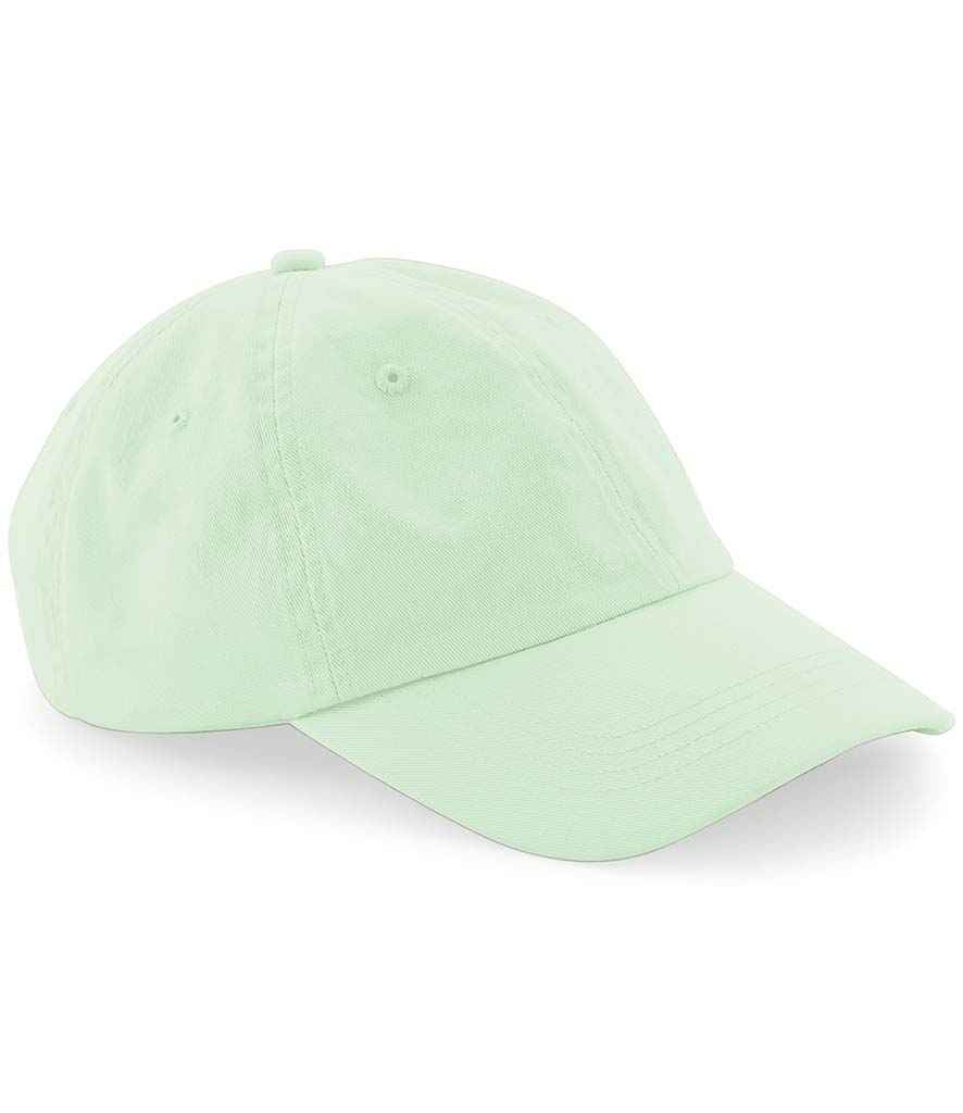 Beechfield Low Profile 6 Panel Dad Cap in Pastel Mint