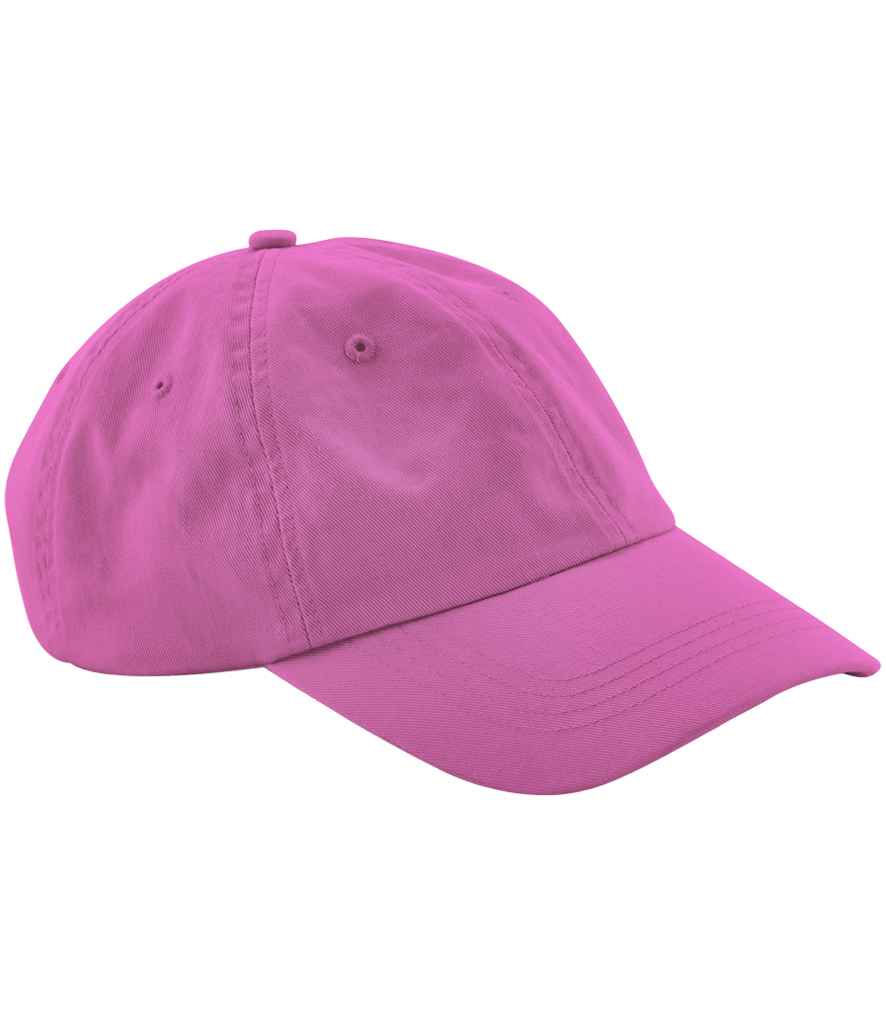 Beechfield Beechfield Low Profile 6 Panel Dad Cap True Pink