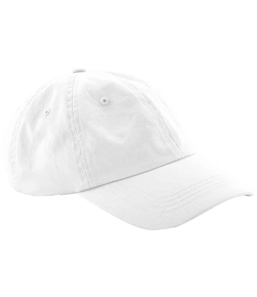 Beechfield Beechfield Low Profile 6 Panel Dad Cap White