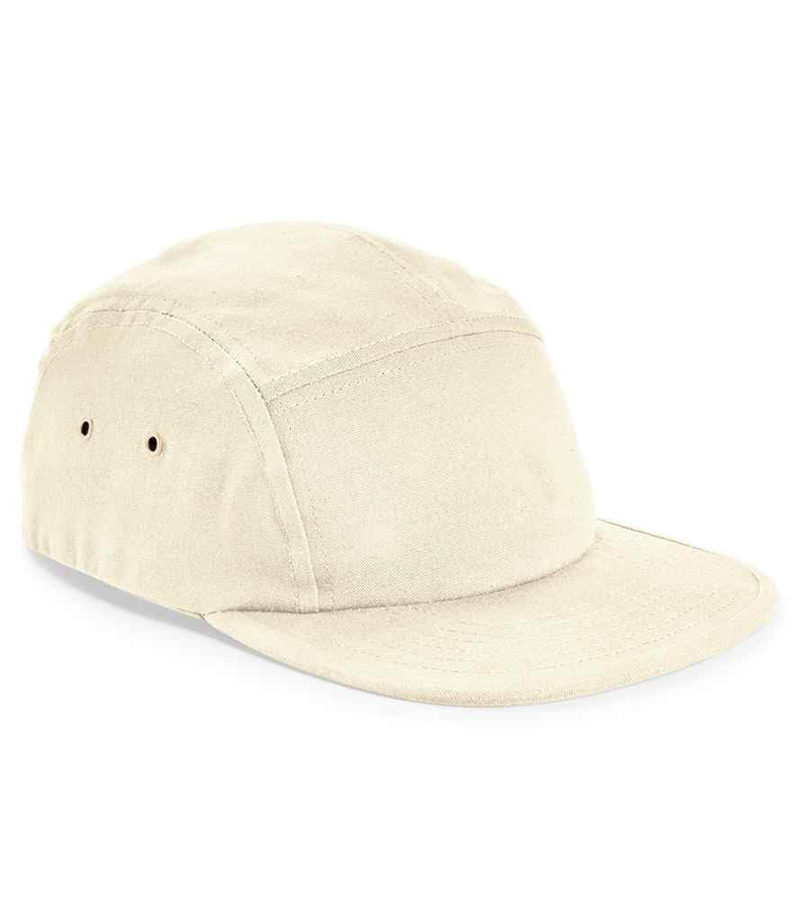 Beechfield Beechfield Canvas 5 Panel Cap Natural