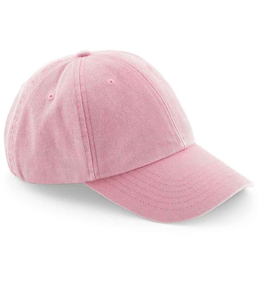 Beechfield Beechfield Low Profile Vintage Cap Vintage Dusky Pink