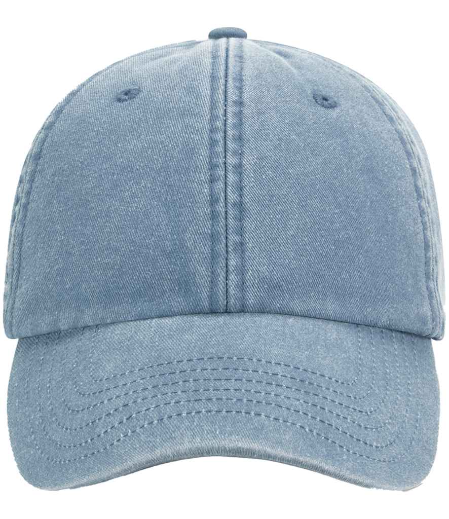 Beechfield Low Profile Vintage Cap in Vintage Light Denim