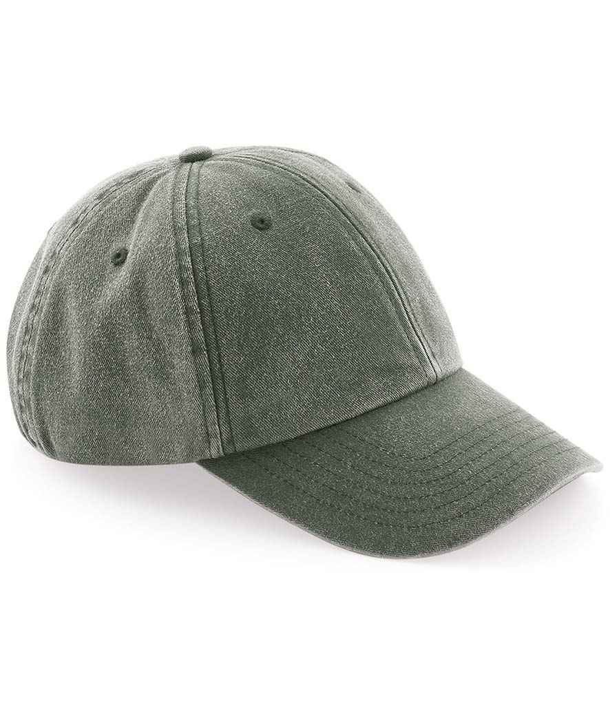 Beechfield Beechfield Low Profile Vintage Cap Vintage Olive
