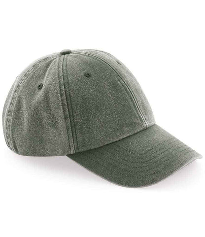 Beechfield Beechfield Low Profile Vintage Cap Vintage Olive