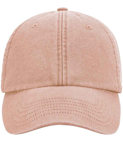Beechfield Low Profile Vintage Cap in Vintage Peach