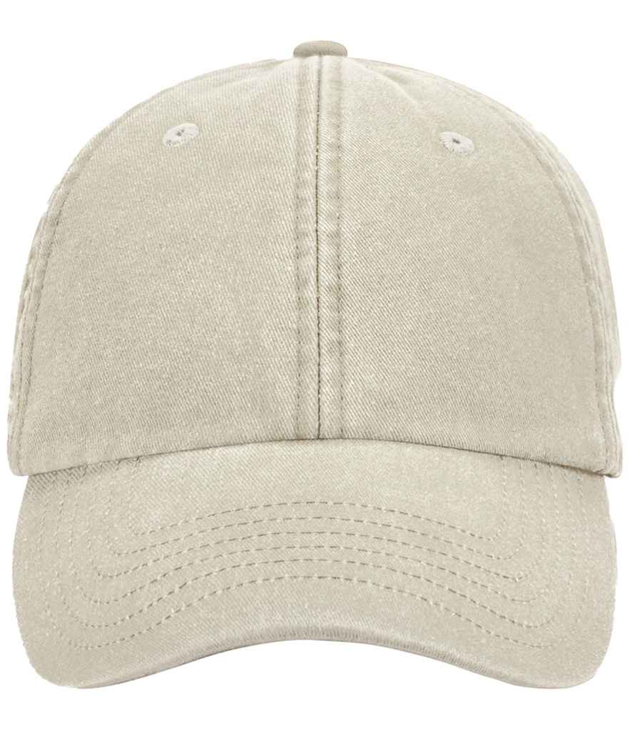 Beechfield Low Profile Vintage Cap in Vintage Sand