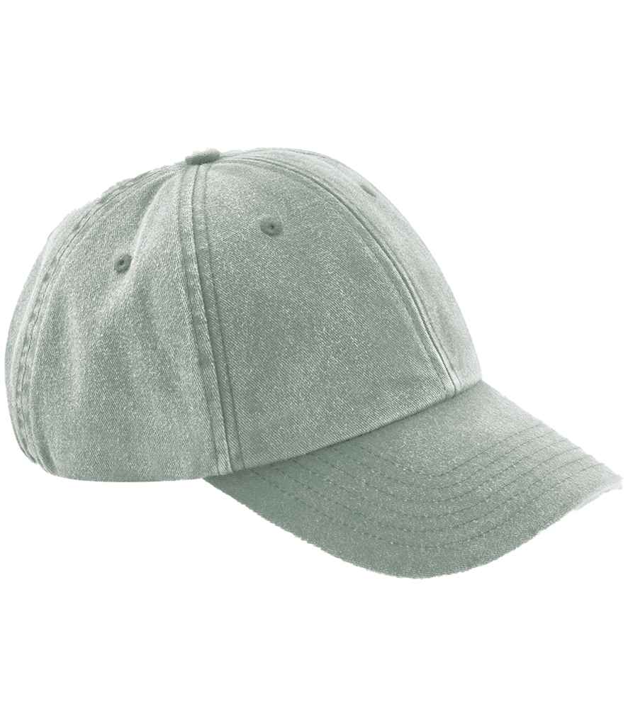 Beechfield Beechfield Low Profile Vintage Cap Vintage Sage Green