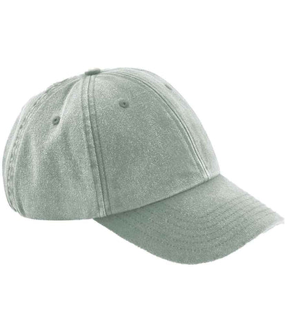 Beechfield Beechfield Low Profile Vintage Cap Vintage Sage Green