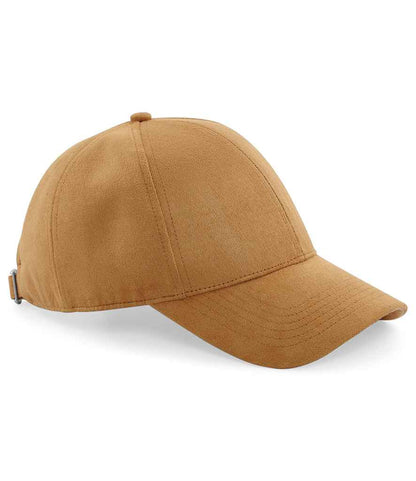Beechfield Beechfield Faux Suede 6 Panel Cap Caramel