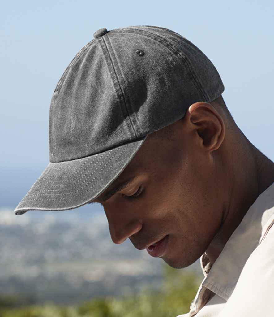 Beechfield Relaxed 5 Panel Vintage Cap - model image