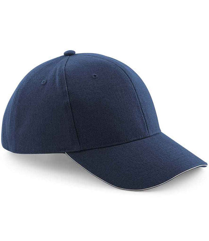 Beechfield Beechfield Pro-Style Heavy Brushed Cotton Cap Navy/Stone