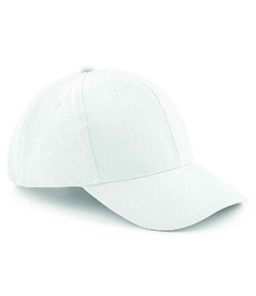 Beechfield Beechfield Pro-Style Heavy Brushed Cotton Cap White